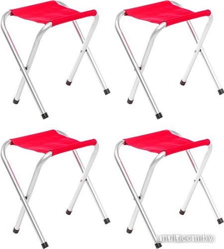 Табурет Coyote HKC-10128D (красный, 4 шт)