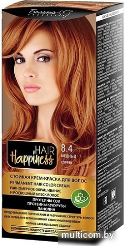 Белита-М Hair Happiness Стойкая 8.4 медный