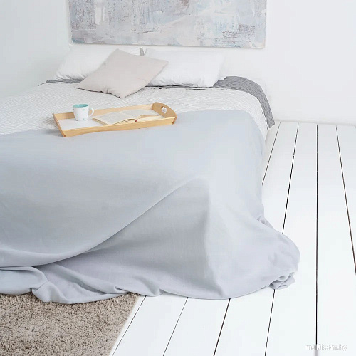 Плед Casa Conforte London Basic 130x170 6154721 (серый)