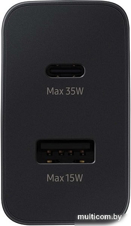 Сетевое зарядное Samsung EP-TA220NBEGWW