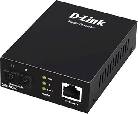 Медиаконвертер D-Link DMC-F02SC/B1A