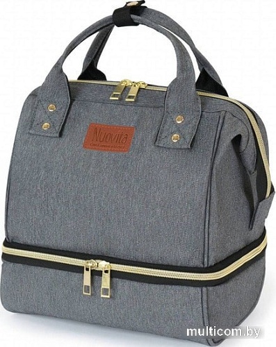 Рюкзак для мамы Nuovita Capcap Mini (серый)
