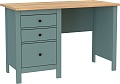 Офисный стол Mio Tesoro Сага 120x56 2.08.06.160.16 (темно-бирюзовый/ясень)