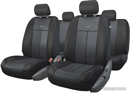 Комплект чехлов для сидений Autoprofi TT-902M (черный)