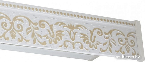 Карниз для штор Legrand Оливия 58063675 (2.4 м, крем)