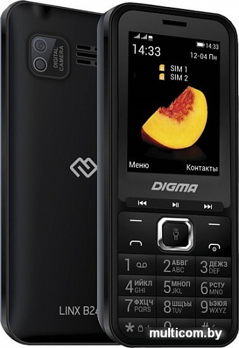 Мобильный телефон Digma Linx B241 (черный)