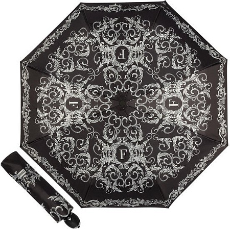 Складной зонт Gianfranco Ferre 300-OC Design Nero New