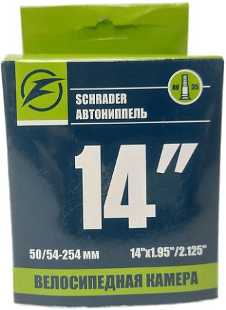 Велокамера Favorit FT-14AV 14x1.95/2.125