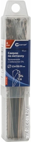 Набор сверл Cutop Profi 48-55-139 (10 шт)