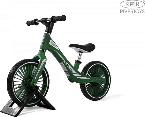 Беговел RiverToys HB-007-12 (зеленый)