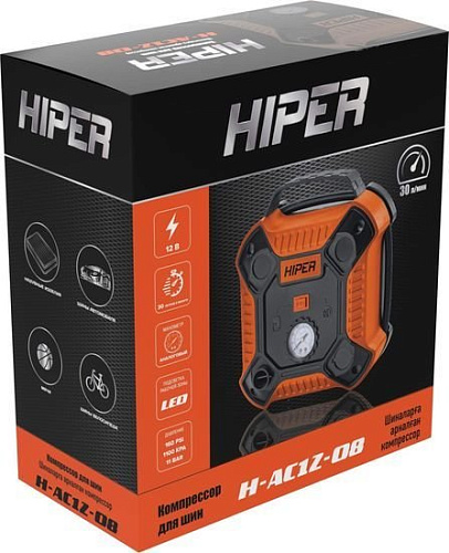 Автомобильный компрессор Hiper H-AC12-08