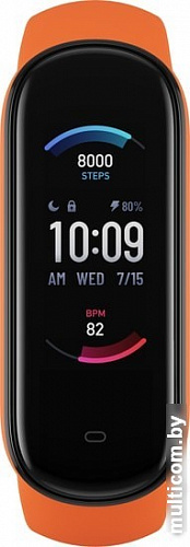 Фитнес-браслет Amazfit Band 5 (оранжевый)