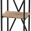 Этажерка Millwood Neo Loft СН-2 Л (дуб табачный craft/металл черный)
