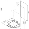 Кухонная вытяжка Jetair Pipe BL/A/43 PRF0099229A
