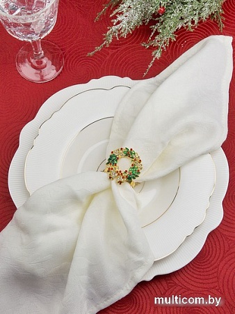 Кольцо для салфеток Nouvelle Рождественский венок N9903664-Н4