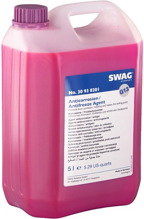 Антифриз SWAG G13 30938201 5 л