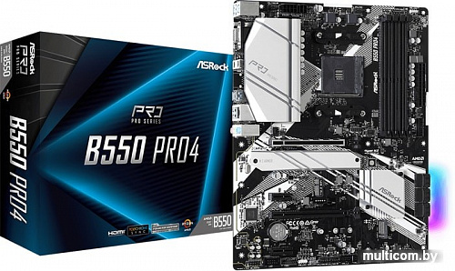 Материнская плата ASRock B550 Pro4