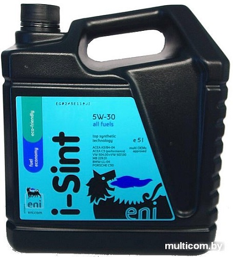 Моторное масло Eni i-Sint 5W-30 5л