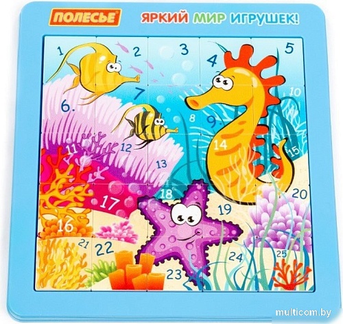 Развивающая игра Полесье Морские обитатели №4 25108