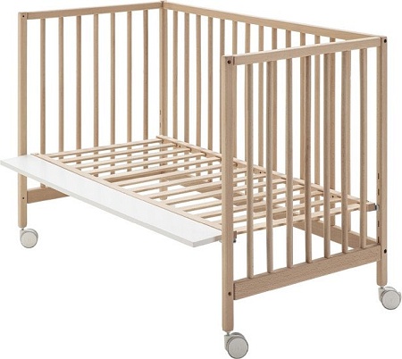 Классическая детская кроватка Micuna Mountain 60x120 (natural wax)