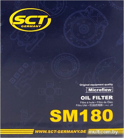 Масляный фильтр SCT SM180