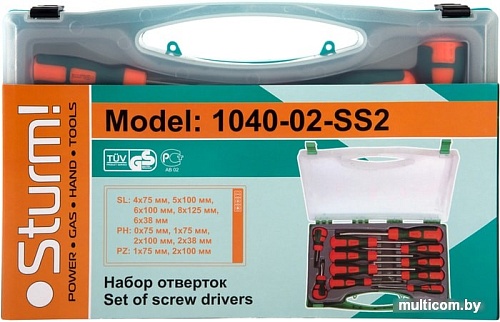 Набор отверток Sturm 1040-02-SS2 (11 предметов)