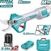 Секатор Total TSSLI162582 (с 2-мя АКБ, кейс)