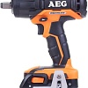 Ударный гайковерт AEG BSS 18C 12ZBL LI-402C 4935459427 (с 2-мя АКБ, 4.0 Ah)