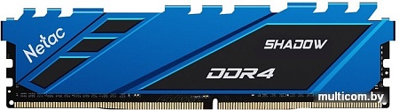Оперативная память Netac Shadow 16ГБ DDR4 2666 МГц NTSDD4P26SP-16B