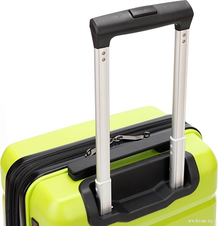 Чемодан-спиннер Torber В Отпуск T1902S (салатовый)