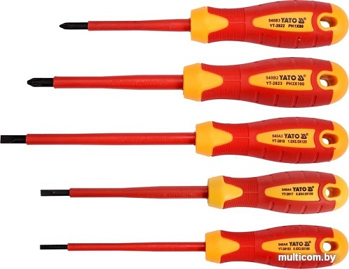 Набор отверток Yato YT-2827 (5 предметов)