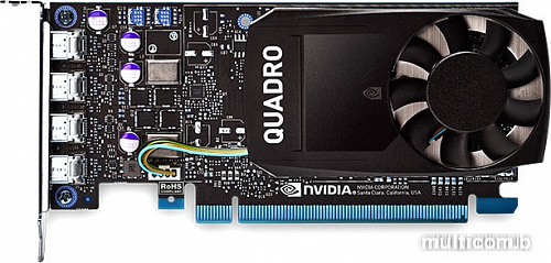 Видеокарта PNY Quadro P1000 DVI 4GB GDDR5 [VCQP1000DVI-PB]