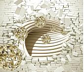 Фотообои Citydecor Стена 3D 300x260