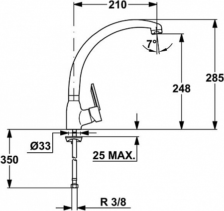 Смеситель TEKA MF-2 Forum (81.9114.12)