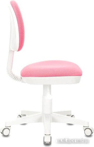 Компьютерное кресло Бюрократ KD-3 (розовый TW-13A/пластик белый)
