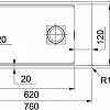 Кухонная мойка Franke Kubus 2 KNG 110-62 125.0512.515 (оникс)