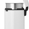 Brabantia Pedal Bin NewIcon с корзиной 12 л (белый)
