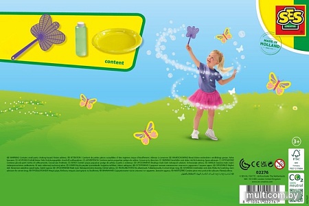 Мыльные пузыри SES Creative Бабочка 02276