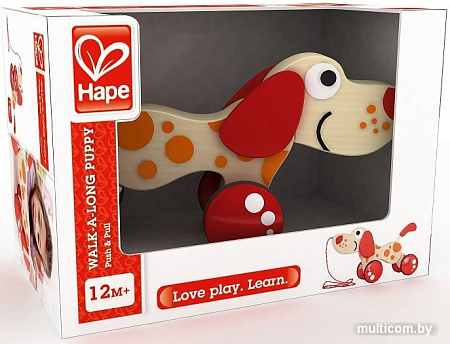 Развивающая игрушка Hape Собачка Пепе E0347