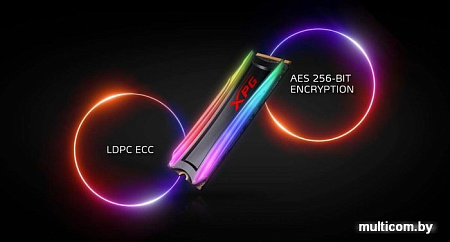 SSD A-Data XPG Spectrix S40G RGB 256GB AS40G-256GT-C