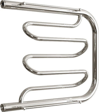 Полотенцесушитель Valfex Лидо 50/60 1"НР VF.PS.W.004.50.60.C.P (хром, с полкой)