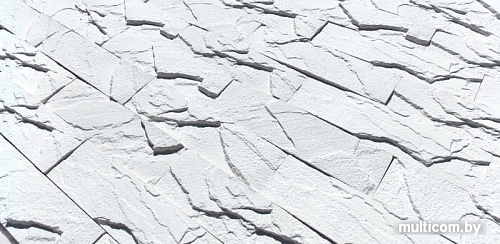 Декоративный камень Polinka Кирпичный скол 0800 (белый)