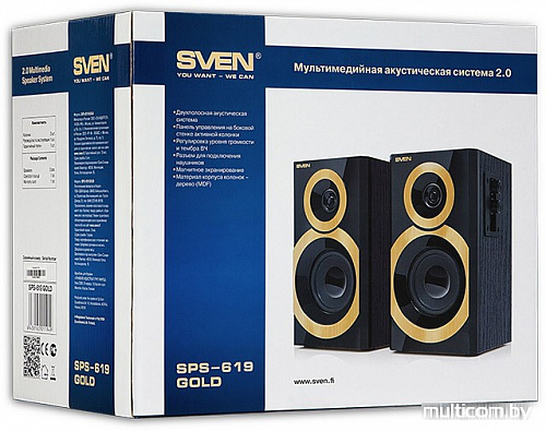 Акустика SVEN SPS-619 GOLD