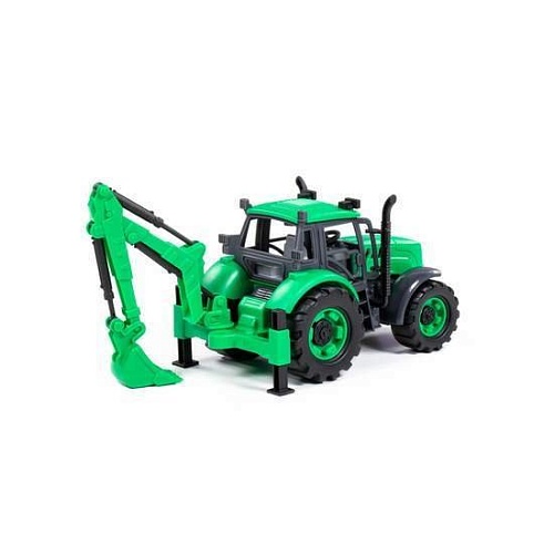 Экскаватор Полесье Прогресс 94612 (зеленый)
