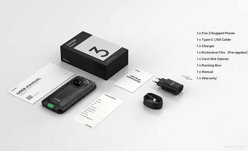 Телефон Doogee Fire 3 3GB/64GB (серый)