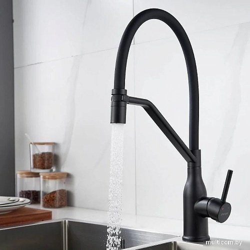 Смеситель Shevanik S343H-3 (черный)