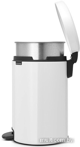 Brabantia Pedal Bin NewIcon с корзиной 12 л (белый)