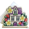 Набор для вышивания Щепка Салфетница. Домик