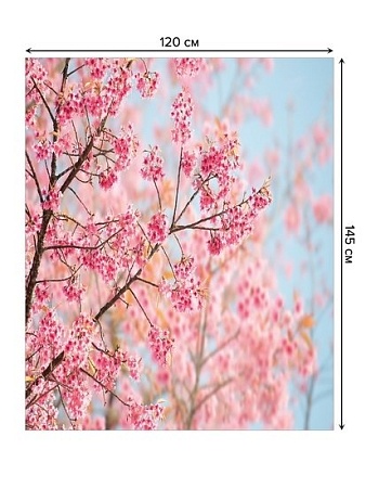 Скатерть JoyArty Нежное цветение tcox_29820_120x145