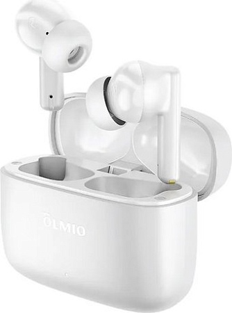Наушники Olmio TWE-15 (белый)